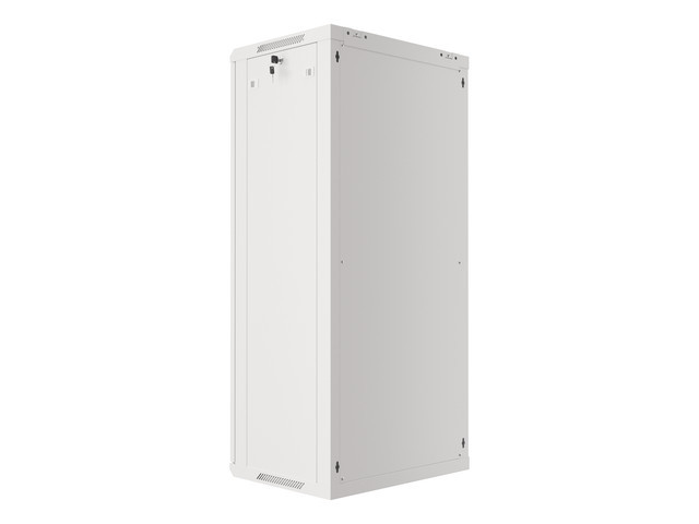 Lanberg WF01-6427-10S Wall mounted rack cabinet 27U gray - Image 4