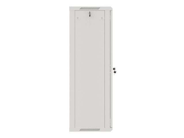 Lanberg WF01-6427-10S Wall mounted rack cabinet 27U gray - Image 2