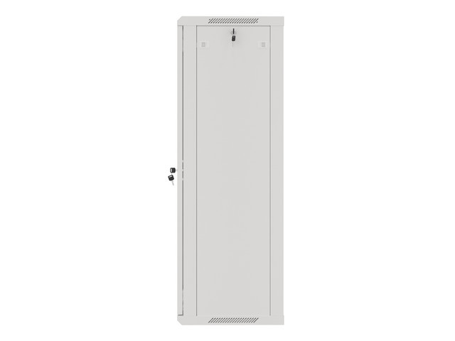 Lanberg WF01-6427-10S Wall mounted rack cabinet 27U gray - Image 10