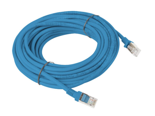 Lanberg Patchcord UTP Cat.5e 10m Blue PCU5-10CC-1000-B - Image 2