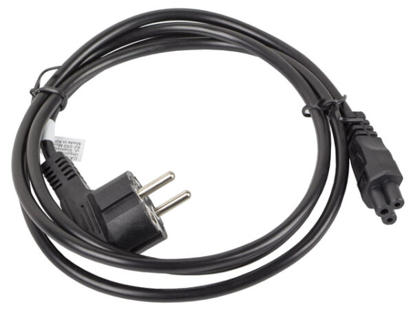 Lanberg power cable for laptop cee 7/7->c5 ca-c5ca-11cc-0018-bk - Image 3