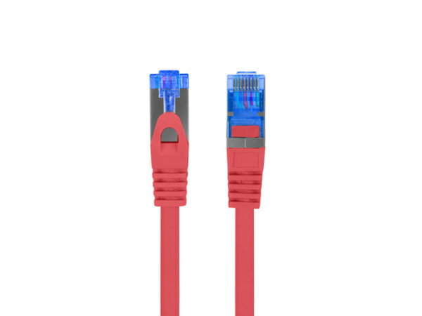 LANBERG PATCHCORD S/FTP CAT.6A 1M RED LSZH - Image 3