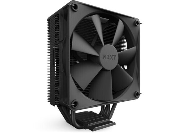 Cooler NZXT "T120", skt. universal, racire cu aer, ventilator 120 mm, 1800 rpm, inaltime cooler 159 mm, 4 heatpipe, "RC-TN120-B1" (timbru verde 2.00 lei)