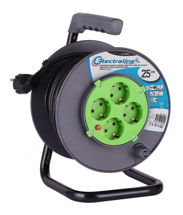 Electraline 49022 Cable Reel 25M