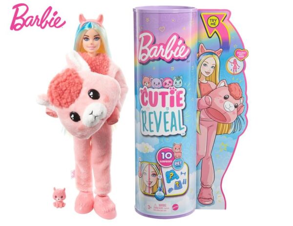 Barbie® Cutie Reveal Dreamland üllatusnukud - Laama