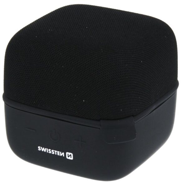 Swissten CUBE Portable Bluetooth Speaker / 10W / Micro SD - Image 3