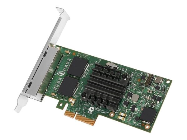 Intel Ethernet Server Adapter I350-T4 - N�tverksadapter - PCIe 2.1 x4 l�g profil - 1000Base-T x 4