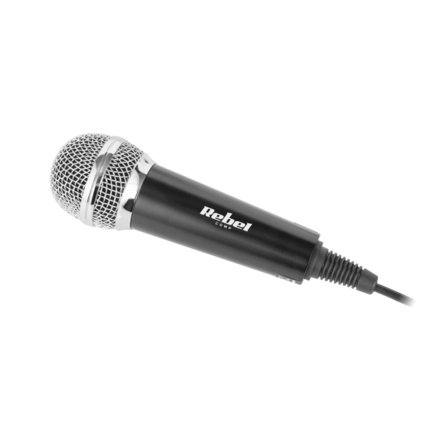 Rebel KOM1052 Microphone with tripod 3.5mm - Image 3