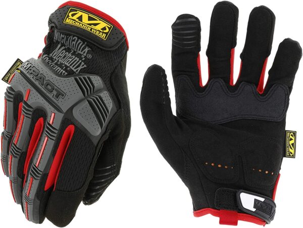 Gloves M-PACT 52 black/red L