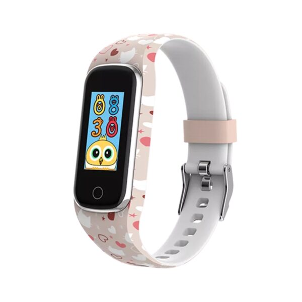 Denver BFK-312P children's fitness wristband for activity monitoring pink and white - Image 2