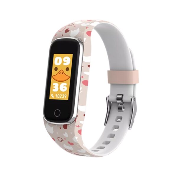 Denver BFK-312P children's fitness wristband for activity monitoring pink and white - Image 3