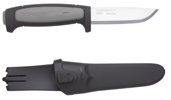 MORAKNIV robust knife, carbon steel blade 91x3,2mm