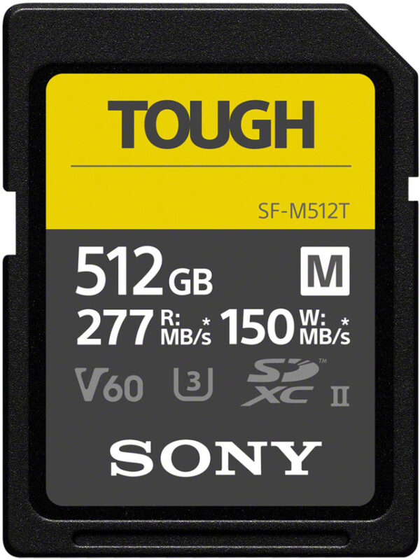 Mälukaart Sony SDXC 512GB M Tough UHS-II U3 V60