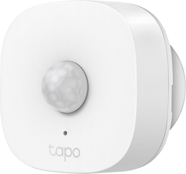SENZOR SMART de miscare TP-LINK, necesita hub Tapo H100 pentru functionare, raza pana la 7m, programare prin smartphone aplicatia Tapo, 1xbaterii CR2450, WiFi, alb "Tapo T100" (timbru verde 0.18 lei)