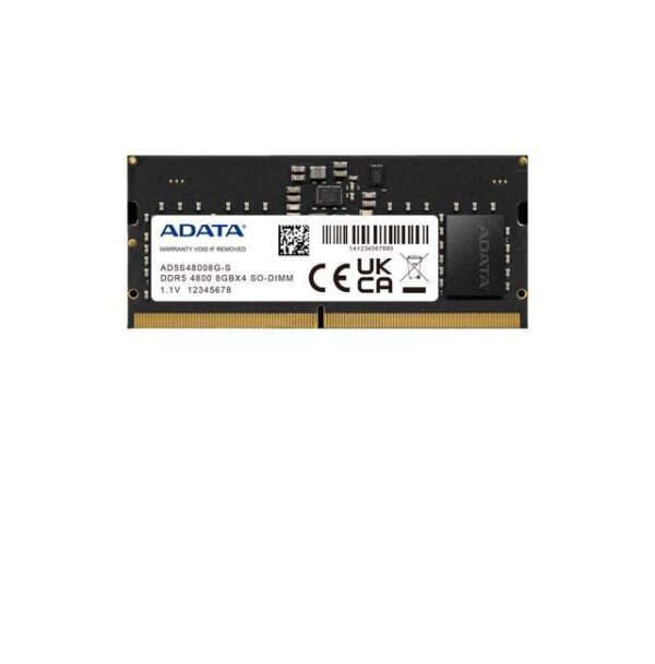 NB MEMORY 8GB DDR5-4800 SO/AD5S48008G-S ADATA