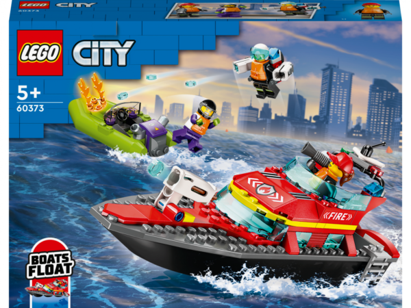 LEGO City - Fire Rescue Boat - 60373 - Image 2