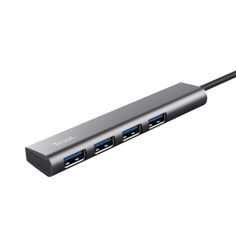 Trust Halyx USB 3.2 Gen 1 (3.1 Gen 1) USB Hub Type-A 5 Mbit/s - Image 3