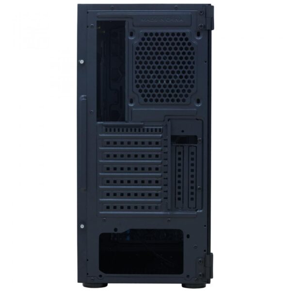 CARCASA  SPACER - gaming, Middle Tower, ATX, "HUNTER", fara sursa, usa sticla securizata (balama), USB 2.0 x 2, USB 3.0 x 1, HD-Audio Jack 3.5mm x 2, mesh , "SPGC-HUNTER"