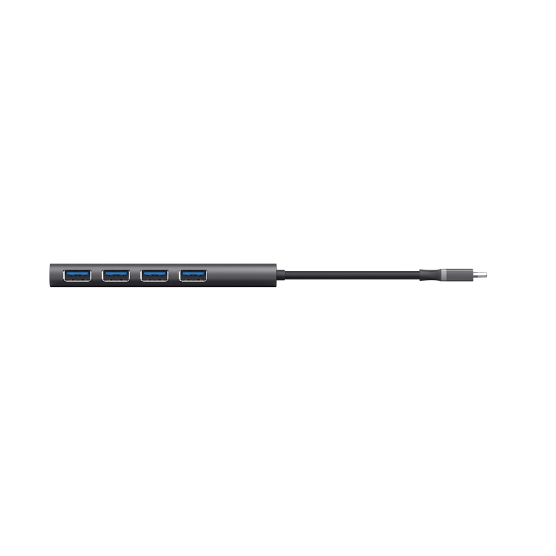 Trust Halyx USB 3.2 Gen 1 (3.1 Gen 1) USB Hub Type-A 5 Mbit/s - Image 2