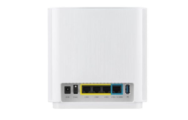 AX7800 Tri Band 2.5 Gigabit Router | ZenWiFi XT9 (1-Pack) | 802.11ax | 10/100/1000 Mbit/s | Ethernet LAN (RJ-45) ports 3 | Mesh Support Yes | MU-MiMO No | No mobile broadband | Antenna type Internal