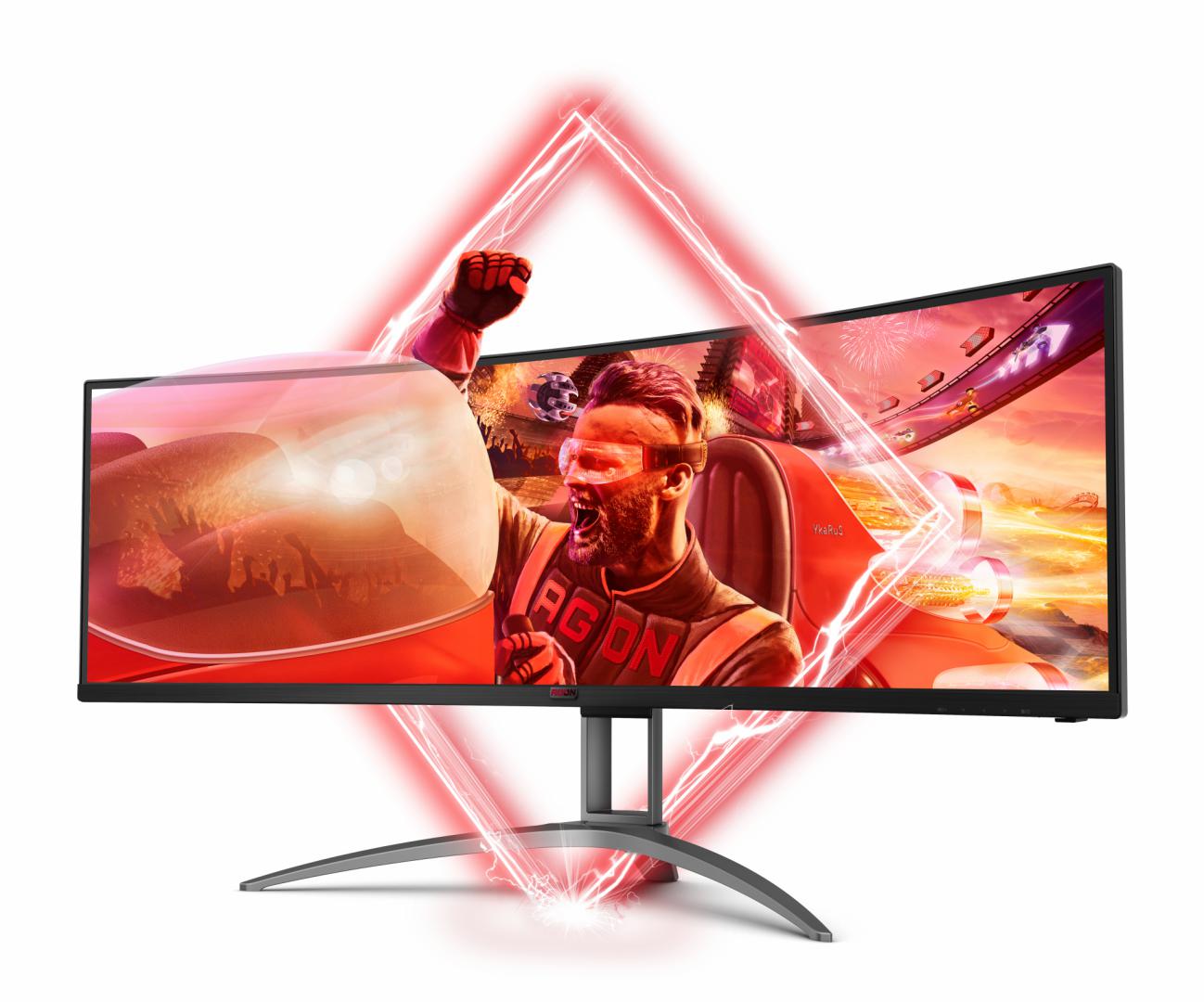 MONITOR 48.8" AOC AG493UCX2 "AG493UCX2" (timbru verde 7 lei) - Image 2