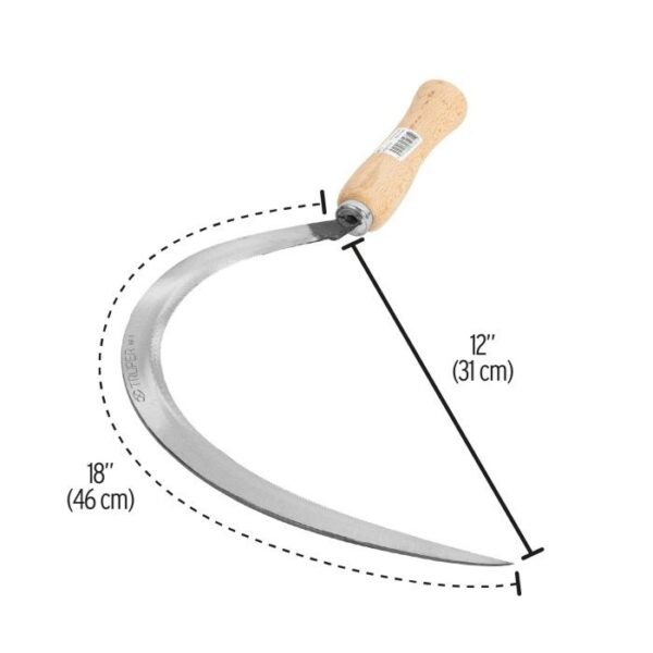 Serrated sickle, 457mm Truper®