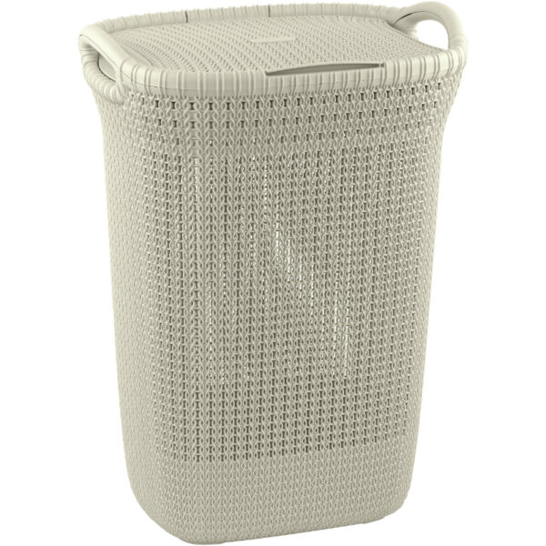 Curver Knit laundry basket 57 L Rectangular Plastic Beige