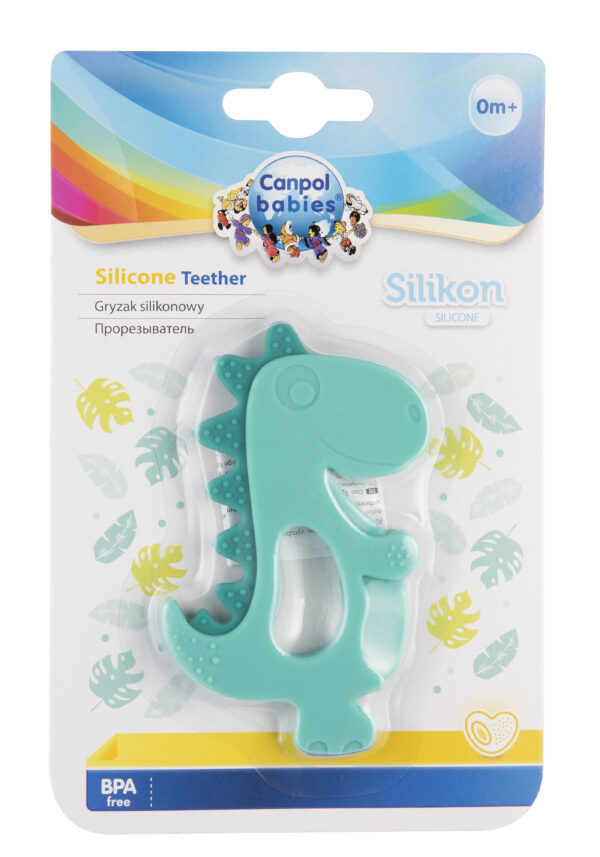 CANPOL BABIES silicone teether for newborns Dinosaur, 51/006 - Image 3