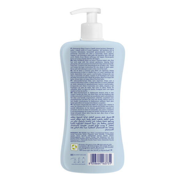 CHICCO Baby Hair & body cleanser, 500 ml - Image 2