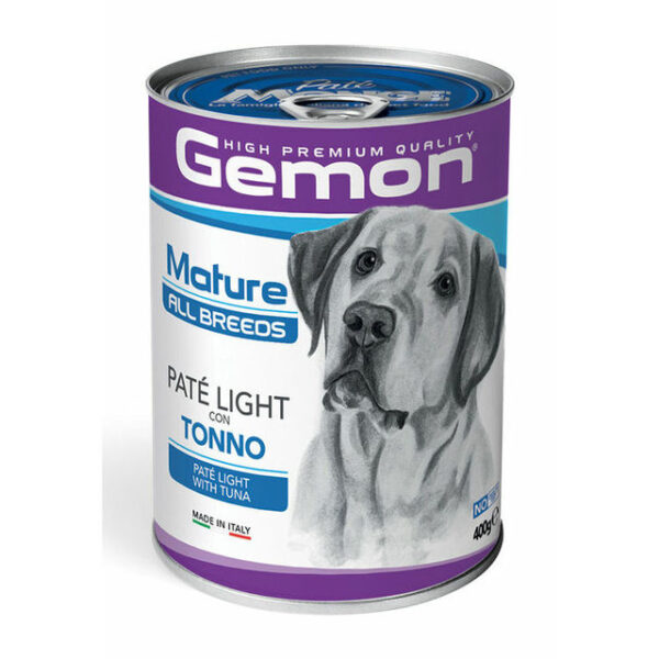 GEMON SUŅU PASTĒTE MATURE LIGHT TUNCIS 400G