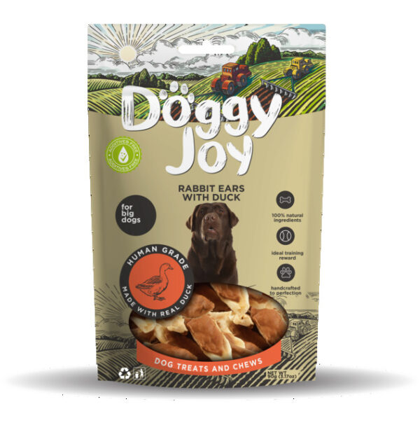 DOGGY JOY TRUŠU AUSIS AR PĪLI SUŅIEM 90G