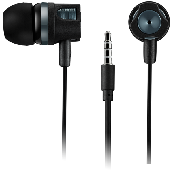 CANYON headphones EP-3 Mic 1.2m Dark Grey - Image 2