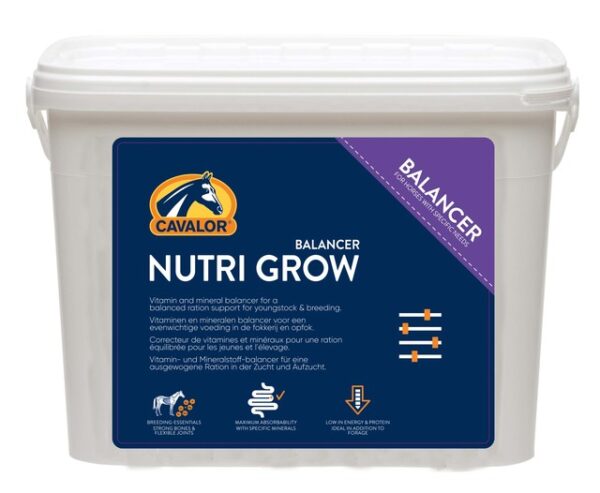 CAVALOR ZIRGU  PAPILDBARĪBA NUTRI GROW 5KG