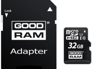 Goodram 32GB microSDHC class 10 UHS I + Adapter