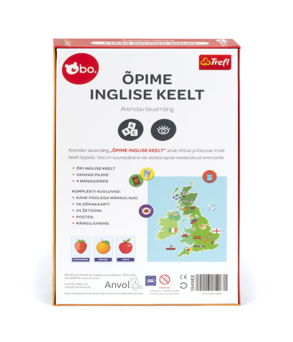 bo. Educational board game "English is fun" (In Estonian lang.) - Image 4