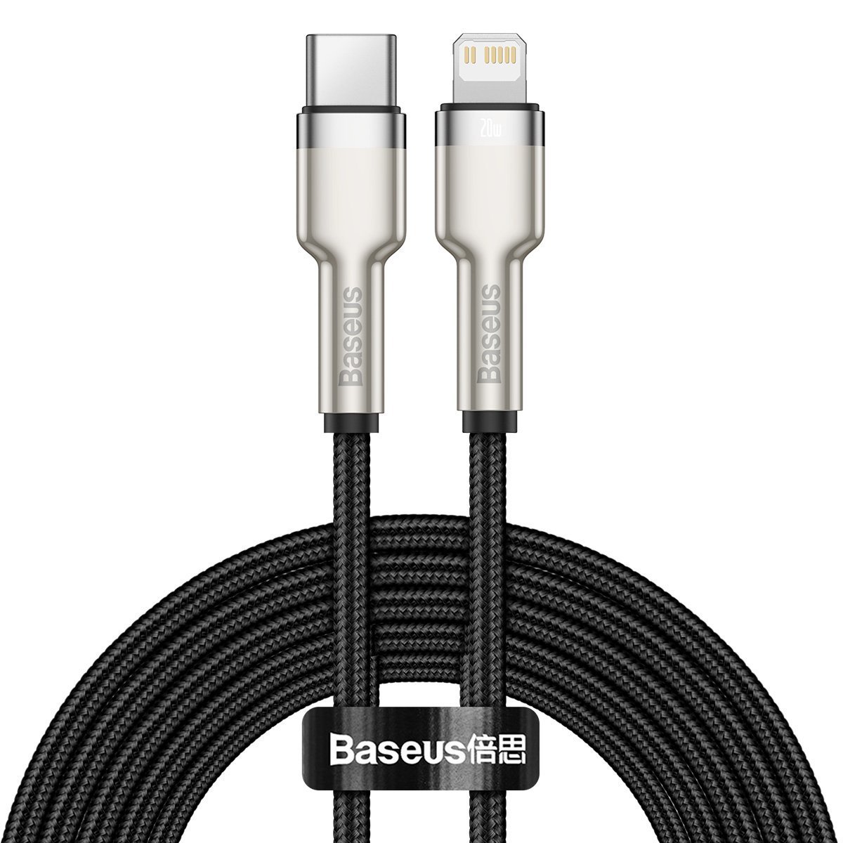 Cablu Baseus Type-C la Lightning 2m bk
