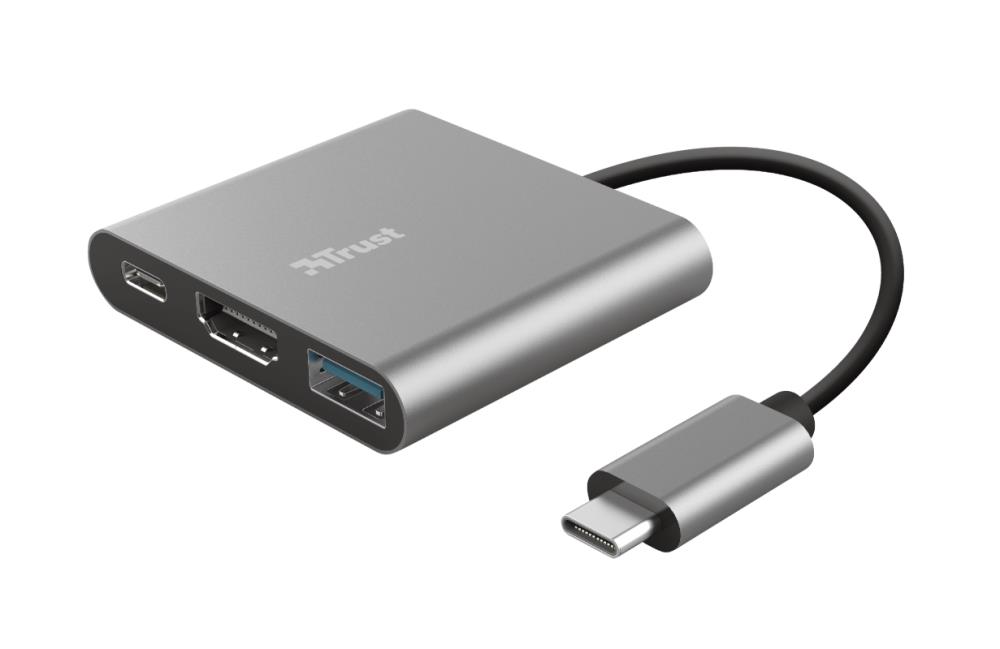 Trust Dalyx 3-in-1 Multiport USB-C Adapt