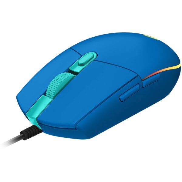 Gaming Mouse Logitech, G102 LightSync, RGB, Optical, Wired, USB, Blue