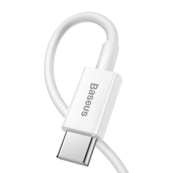 Baseus Superior Series Cable USB-C to Lightning, 20W, PD, 0,25m (white) - Image 3