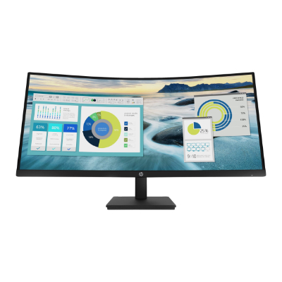 HP P34hc G4 computer monitor 86.4 cm (34") 3440 x 1440 pixels Quad HD LED Black - Image 2