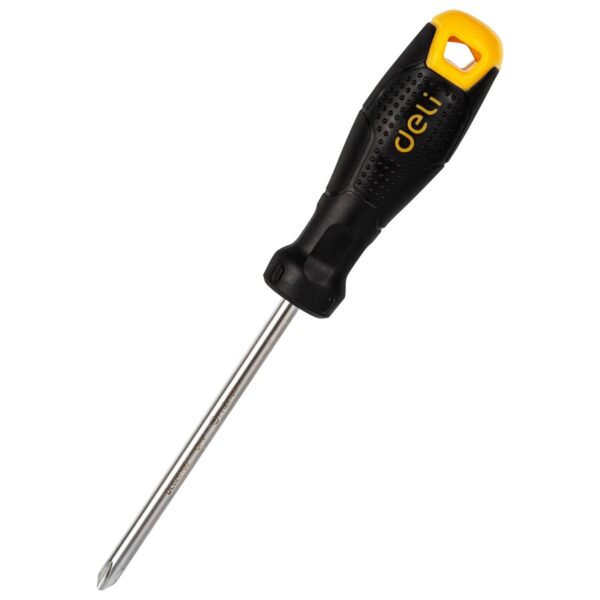 Philips Screwdriver PH2x100mm Deli Tools EDL626100 (black) - Image 2