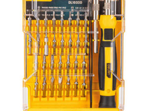 Precision Screwdriver set 33 pcs Deli Tools EDL1033D