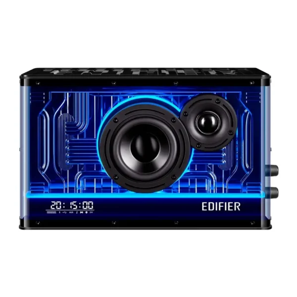 BOXE EDIFIER Gaming desktop, RMS: 40W, Bluetooth 5.3, USB-C, USB-A, AUX, EQs preset 3 moduri, RGB 7 culori, GaN charger 35W, black, "QD35-BK"  (timbru verde 0.8 lei) - Image 5