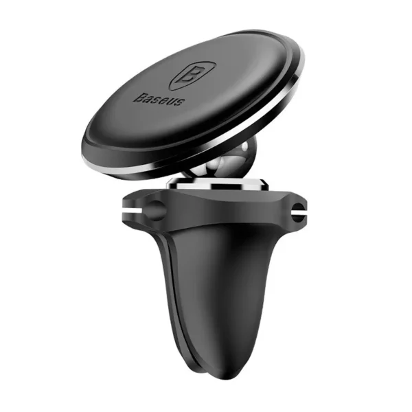 SUPORT AUTO Baseus OS pt. SmartPhone, fixare grilaj ventilatie, magnetic, 2 x clips cablu, negru "SUGX020001" - 6932172627003 - Image 9