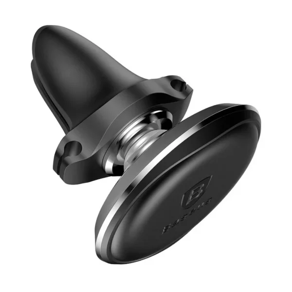 SUPORT AUTO Baseus OS pt. SmartPhone, fixare grilaj ventilatie, magnetic, 2 x clips cablu, negru "SUGX020001" - 6932172627003 - Image 3