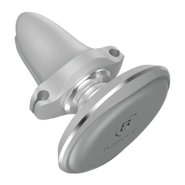 SUPORT AUTO Baseus OS pt. SmartPhone, fixare grilaj ventilatie, magnetic, 2 x clips cablu, argintiu "SUGX020012" - 6932172627034 - Image 8