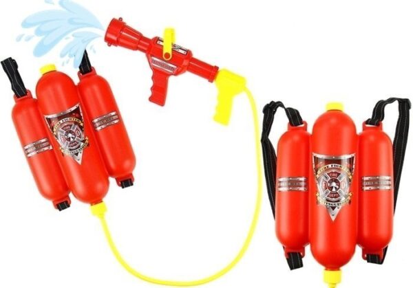 Kids Childrens Fire Fighter Set Kit Working Fire Extinguisher