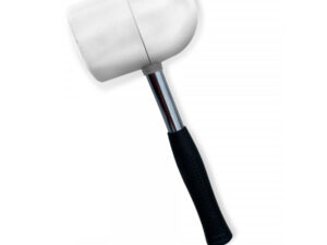 Tiler mallet, spherical and flat face, markless, 250gr