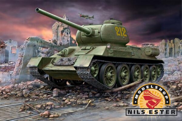 Model plastikowy T-34/85