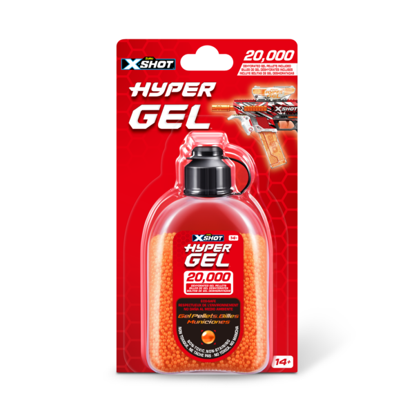 X-SHOT refill Hyper Gel, 20000 gellet, assort., 36625 - Image 3